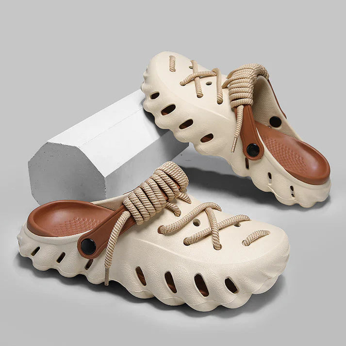 Lucenzo Foam Wave Slippers